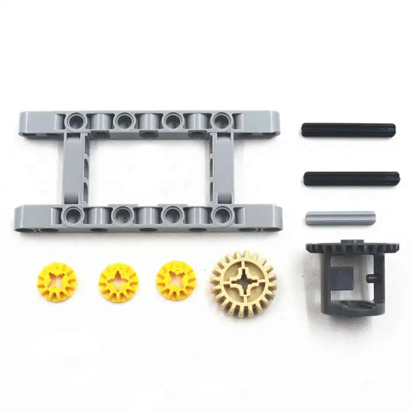 الأجزاء الفنية مجموعة تروس تفاضلية متوافقة مع مجموعة ليجودز 62821 (9 في 1)