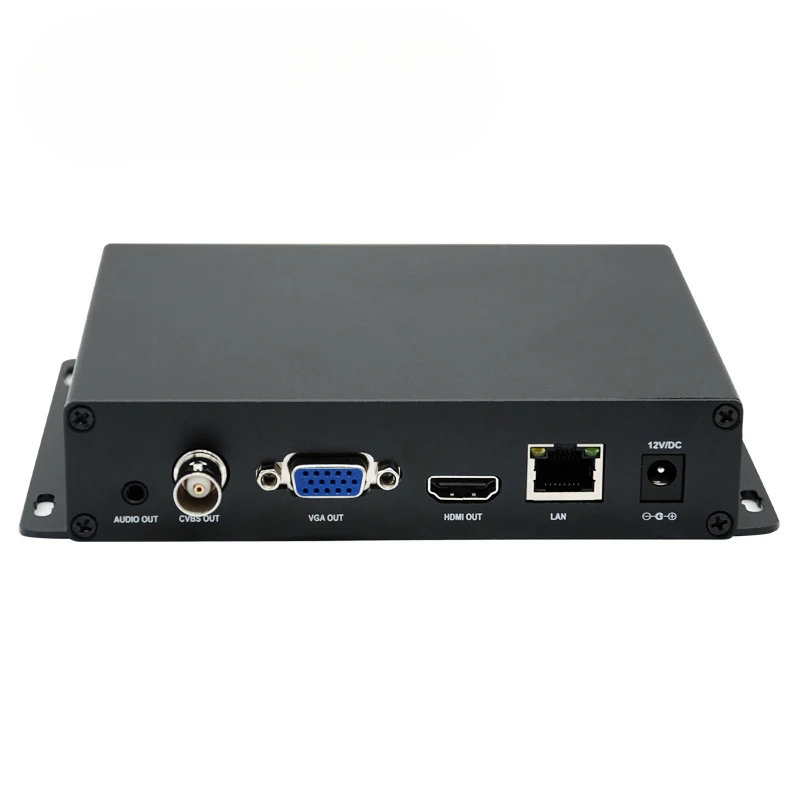 

4KHigh Definition Multimedia Interface IP TV Decoder H.265&H.264 VGA CVBS Audio Video Decoder