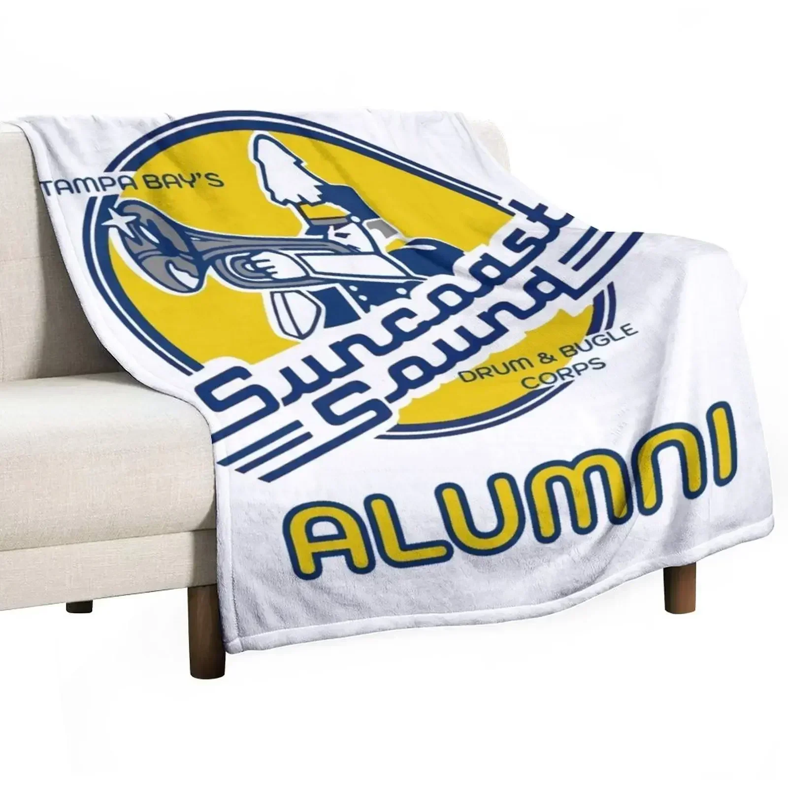 Manta Suncoast Sound Alumni, manta suave y cálida, regalo para abuelos