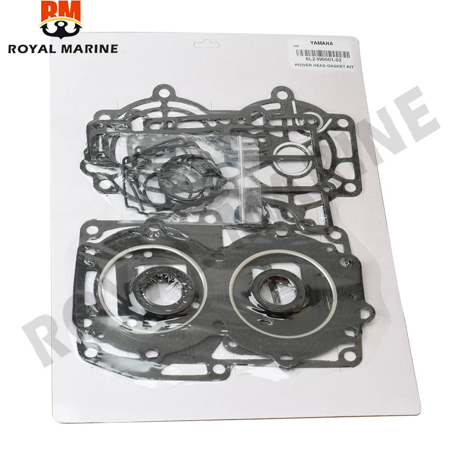 6L2-W0001-02 Power Head Gasket Repair Kit 6L2-W0001 For Yamaha Outboard Motor 2T 20HP 25HP 6L2-W0001-A2 6L2-W0001-00