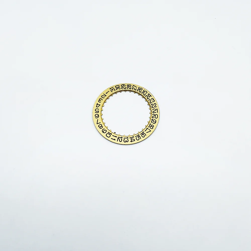 ملحقات الساعة قرص التاريخ مناسب لأجزاء إصلاح ساعة الحركة 2836 قرص التقويم بثلاث نقاط #5