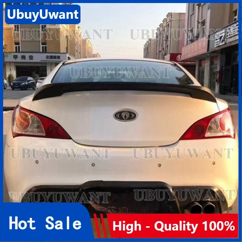 For Hyundai Tiburon Genesis Coupe Spoiler 2009 2010 2011 2012 High Quality Carbon Fiber Material Car Rear Wing Rear Spoiler