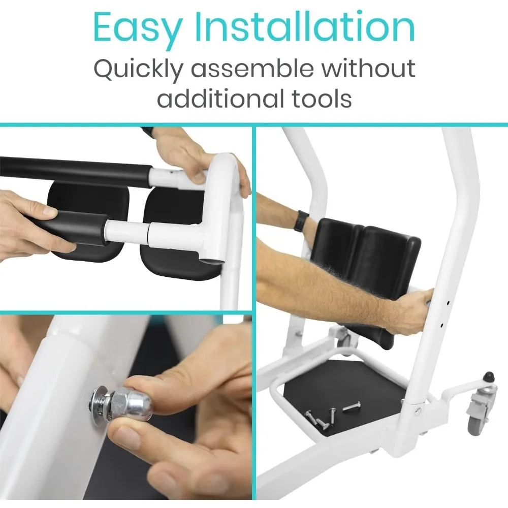 Sit to Stand Patient Lift for Handicapped - Stand Assist Lift Aid for Home Care Use - Elderly Lift Assist Transfer
