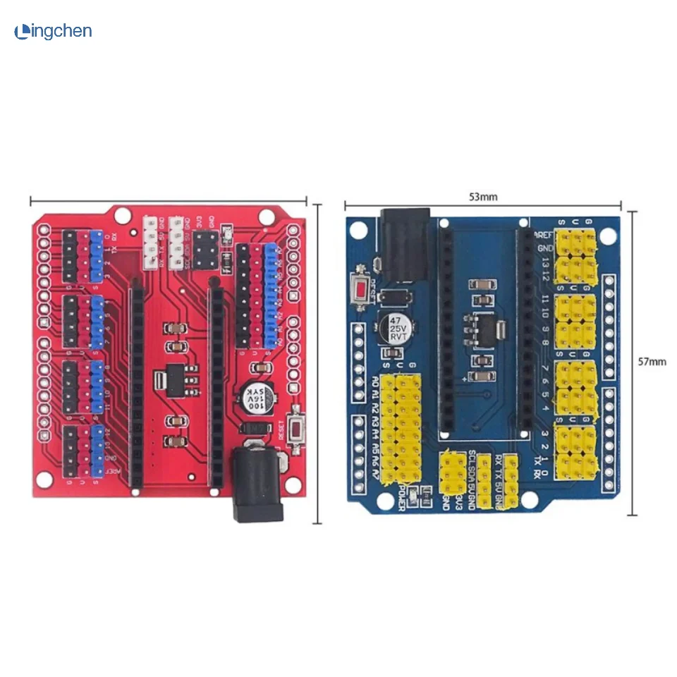 Prototype protector nano adapter v3.0 and Uno multifunctional expansion board for Arduino