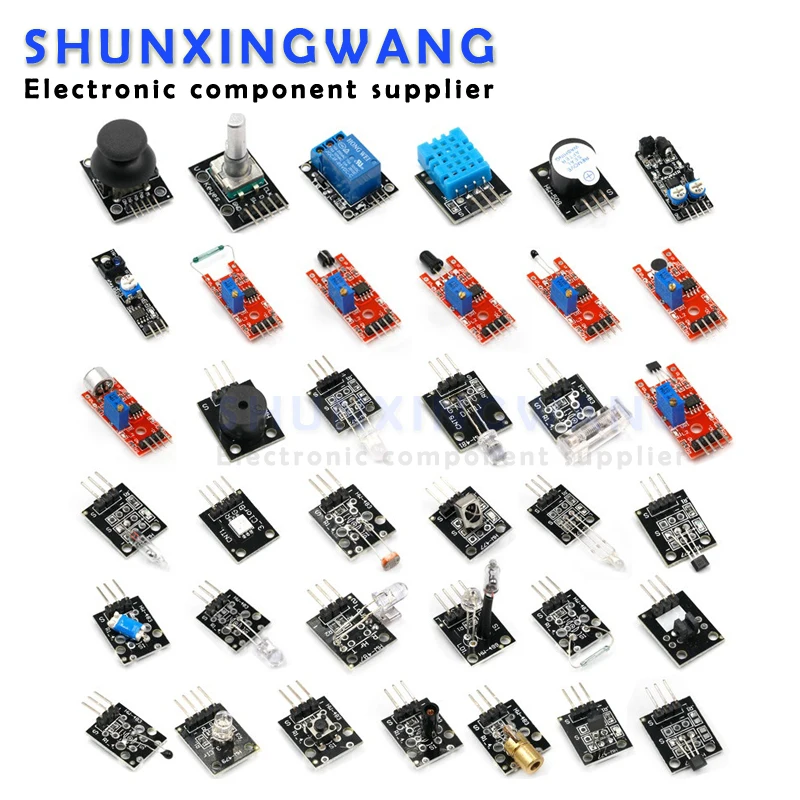 37 In 1 sensor kit 37 in 1 High Quality Sensor DIY Kit with box For arduino