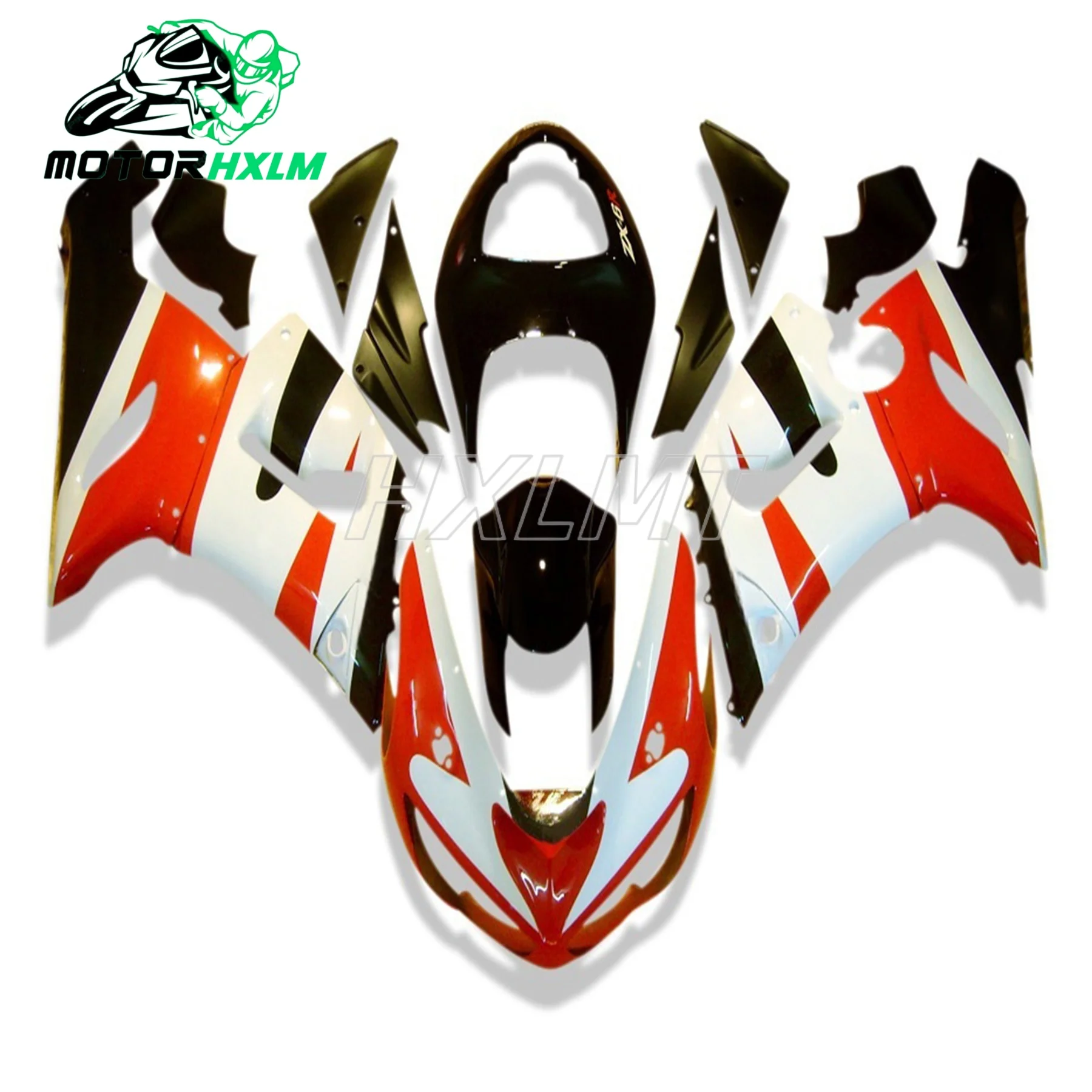 

Комплект обтекателя мотоцикла для KAWASAKI ZX6R ZX-6R ZX-636 2005 2006, комплект кузовных работ, высокое качество, новый впрыск ABS