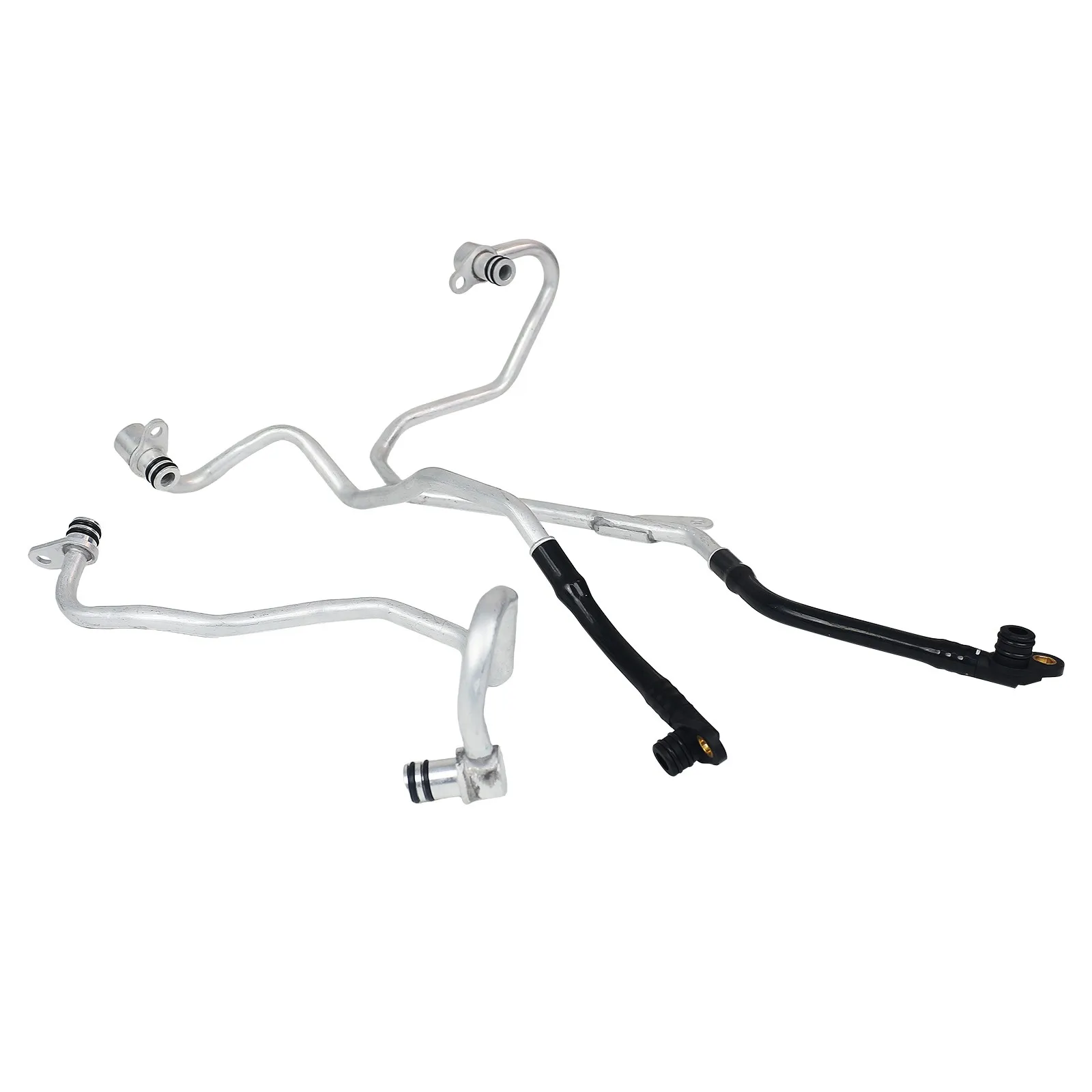 ZOOMKEY 3Pcs Engine Turbocharger Coolant Line Set Fit For Benz CLS63 GLS550 S500 S500L A2782000900+2782001851+2782001100