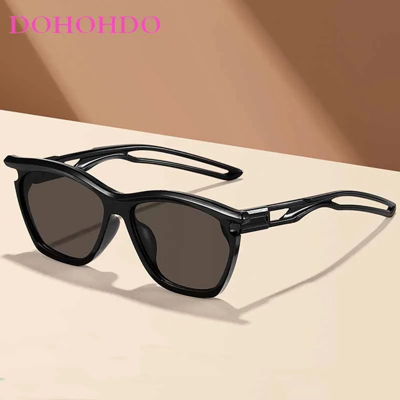 

Glasses Women Luxury Brand Design Women's Sunglasses Hollow Legs Y2K Punk Trips Designer Popular Trend Brand UV400 Lentes De Sol