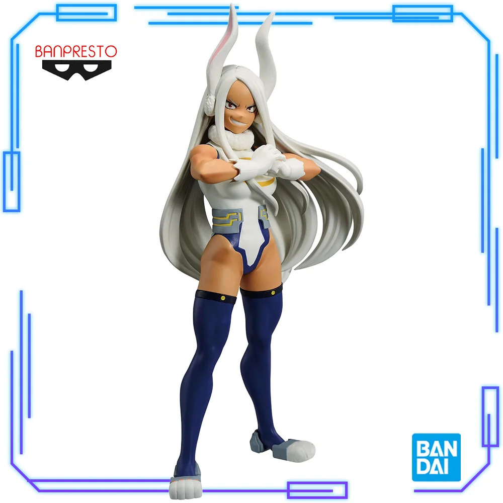 

В наличии Bandai Original Genuine Banpresto My Hero Academia Age of Heroes Mirko 15 см Коллекционная модель игрушечные фигурки подарок на день рождения