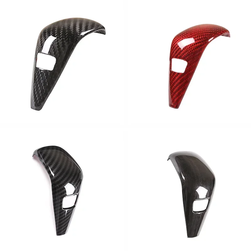 

Carbon Fiber Gear Shift Knob Head Decorative Trim Cover For BMW 1 2 3 4 Series Z4 F40 G20 G28 G21 G22 G23 G29 Car Accessories