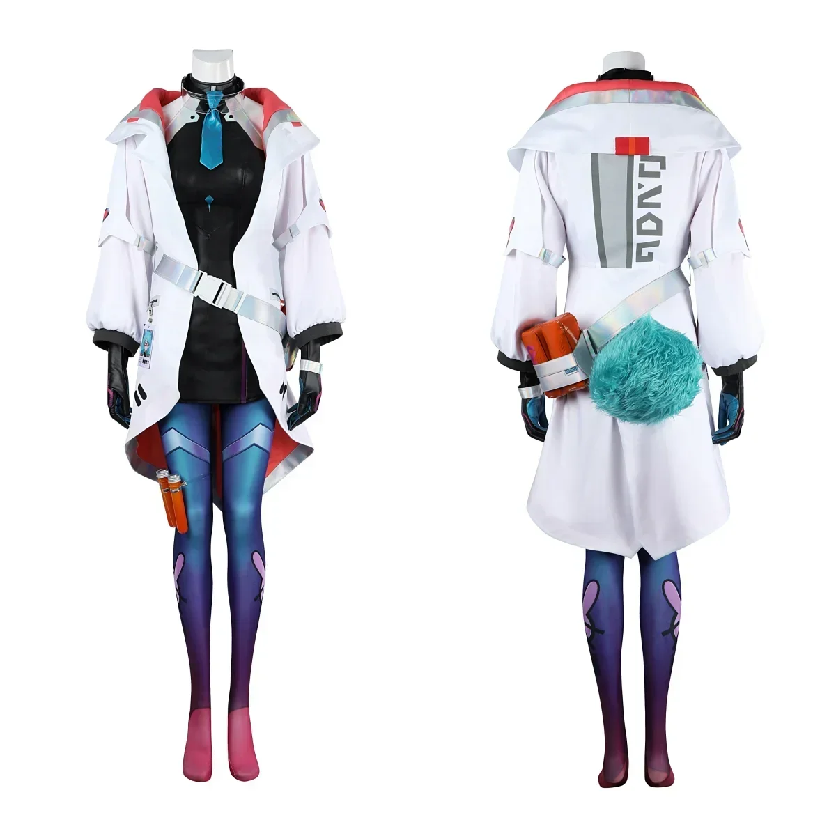 

Cosplay Aurora Cosplay Costume League of Legends Battle Bunny Aurora Costumes cute bunny girl Game Outfit Custom Size