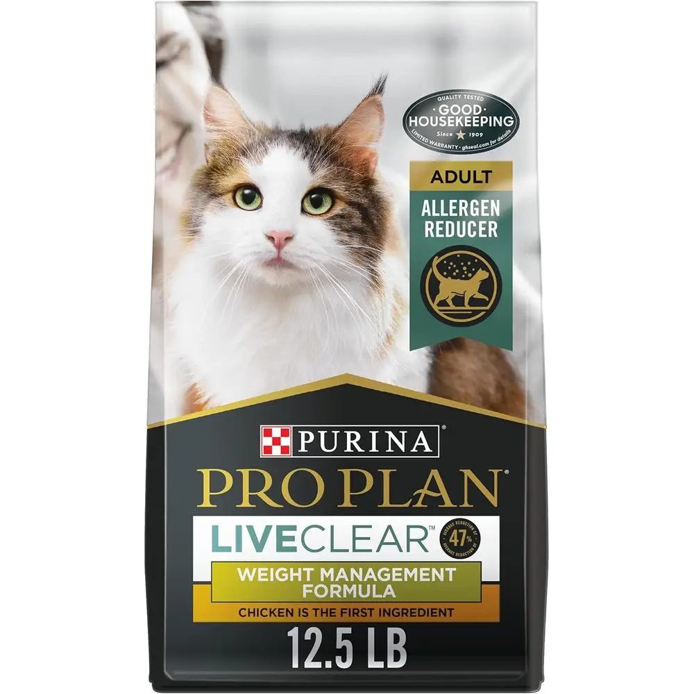 

Корм для кошек Live Clear для контроля веса и снижения аллергенов, формула с курицей и рисом - 12,5 фунтов. Сумка