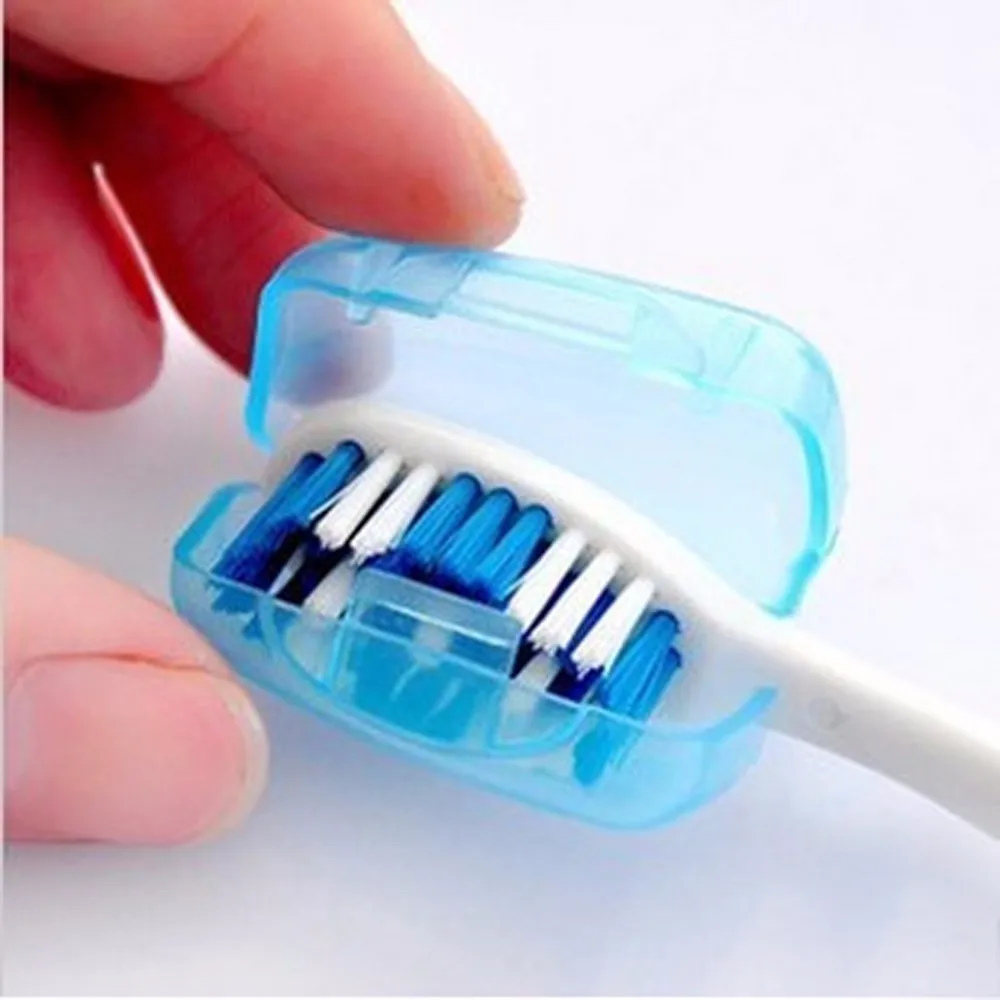 5 Piece Set Portable Travel Toothbrush Cover Wash Brush Cap Case Box Organiseurs De Rangement Kitchen Organizer Organizers Stora