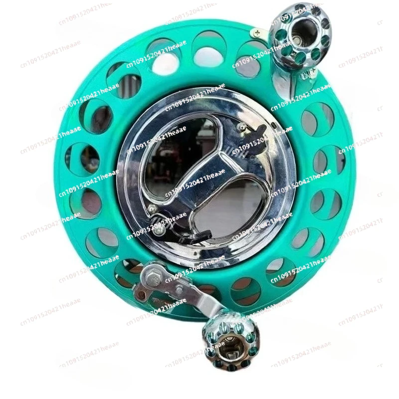 Suitable for  Hand Brake Anti-Reverse Hand Kite Wheel, 8cm S8 Model，Alloy Hand Wheel,