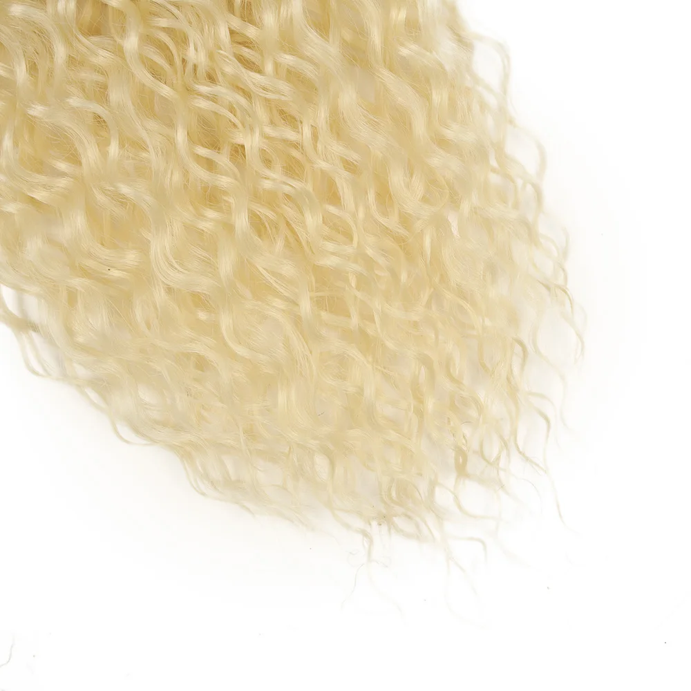 شعر صناعي مموج بالمياه لتضفير 100 جرام بدون لحمة موجة عميقة لتضفير شعر صغير صناعي لضفائر بوهو