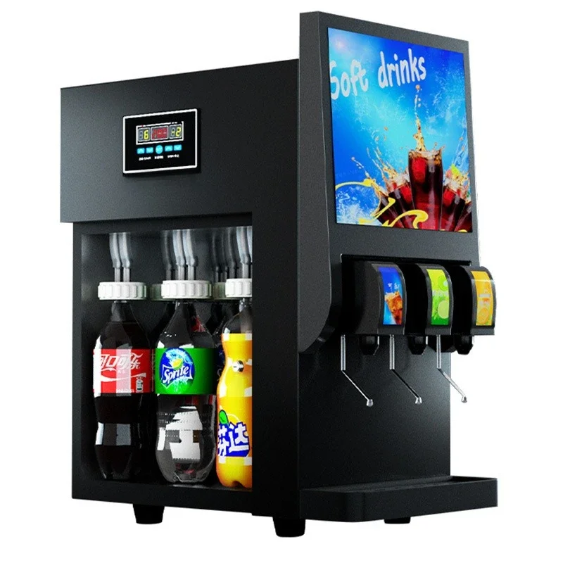 

Coke machine, commercial carbonated beverage dispenser, small burger joint, cold drink machine