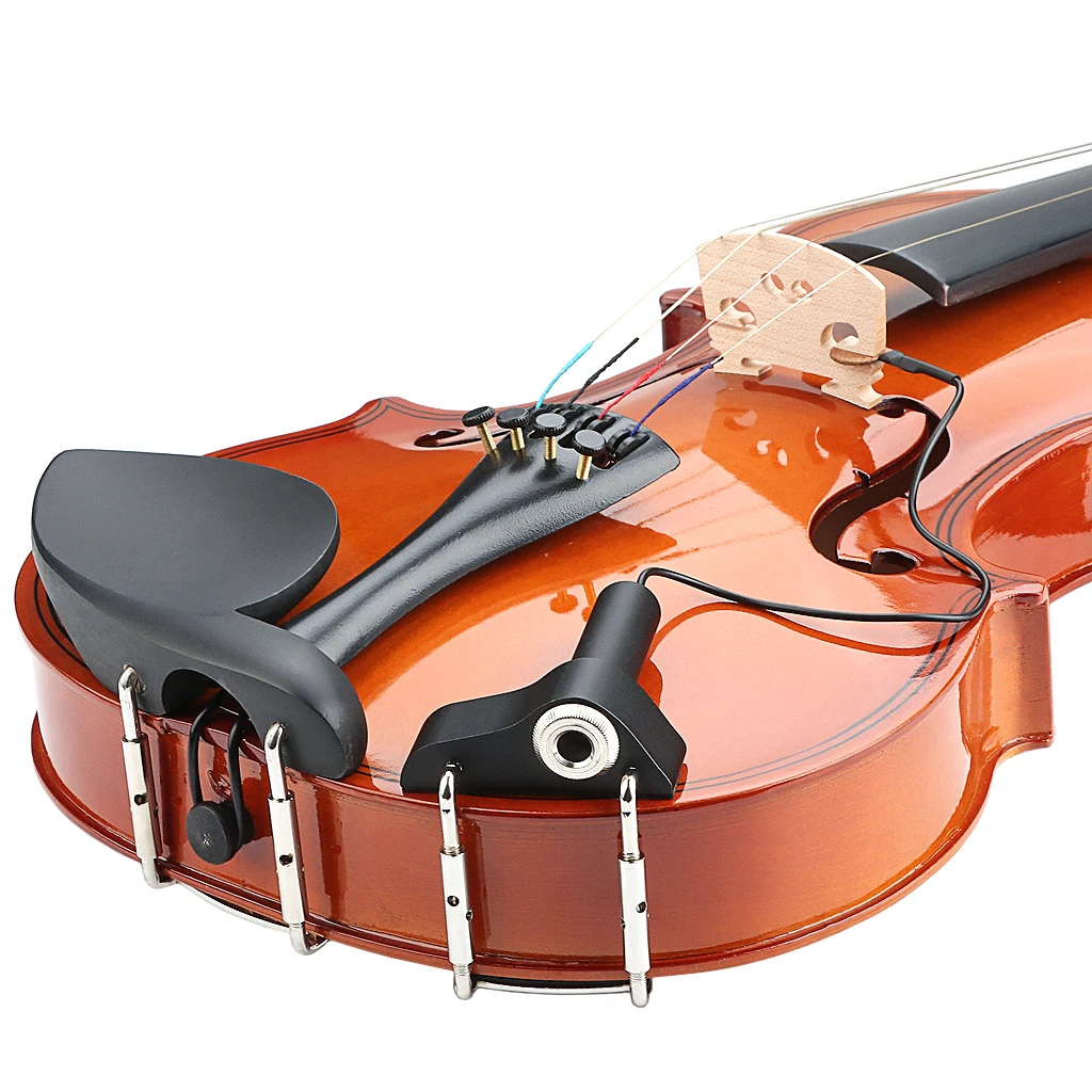 

1x Violin Pickup Violin Bridge Pickup with Portable Design for Ukulele Violin Parts & Accessories