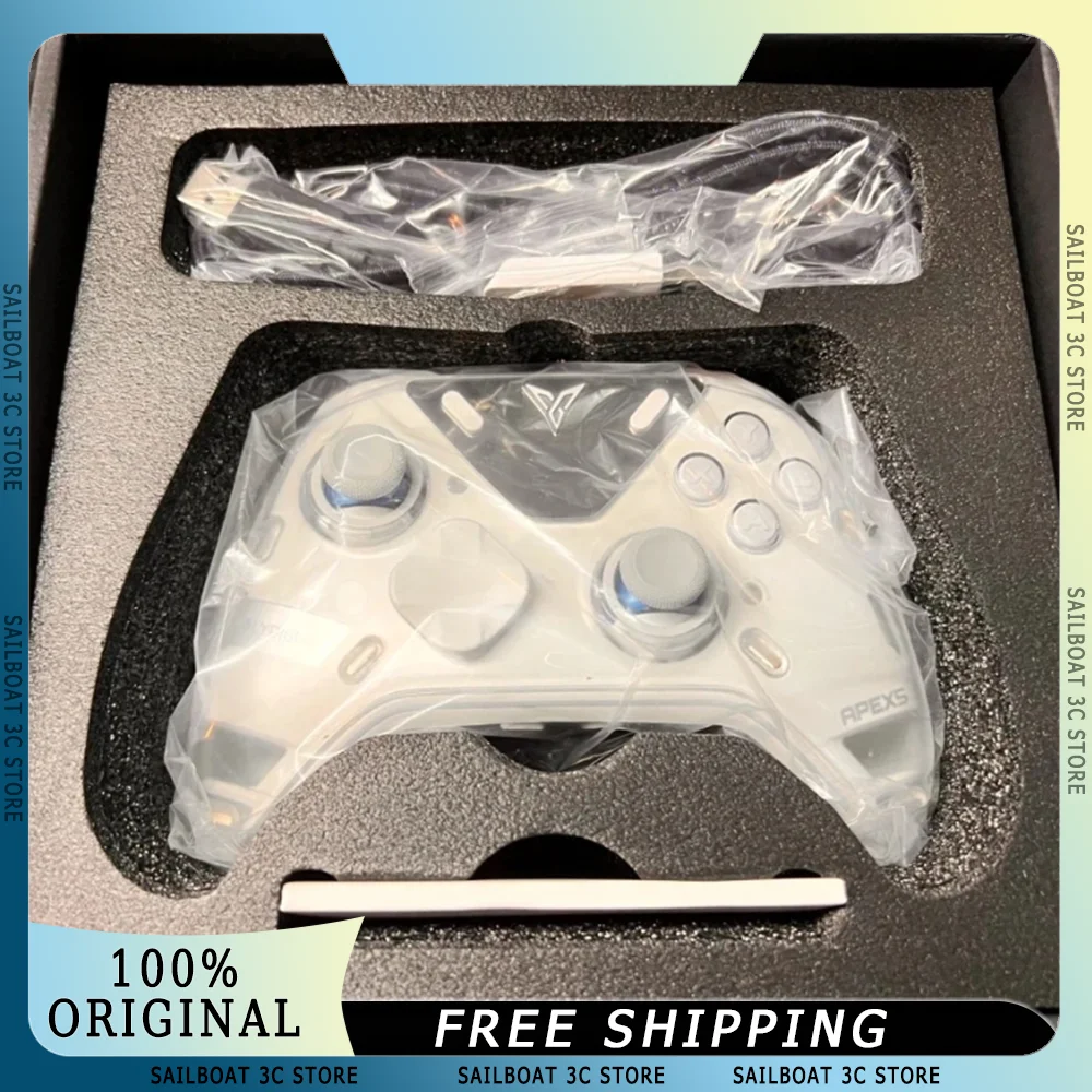 

Flydigi APEX5 Gaming Controller Force Adjustment Joysticks 2.0 Force Feedback Trigger RGB Gamepad for Switch1/2 PC ANdroid IOS