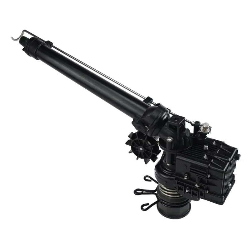 1.5 Inch Strong Big Rain Gun Sprinkler With 0-48° Adjustable Elevation For Farmland Irrigation And Large Area Watering