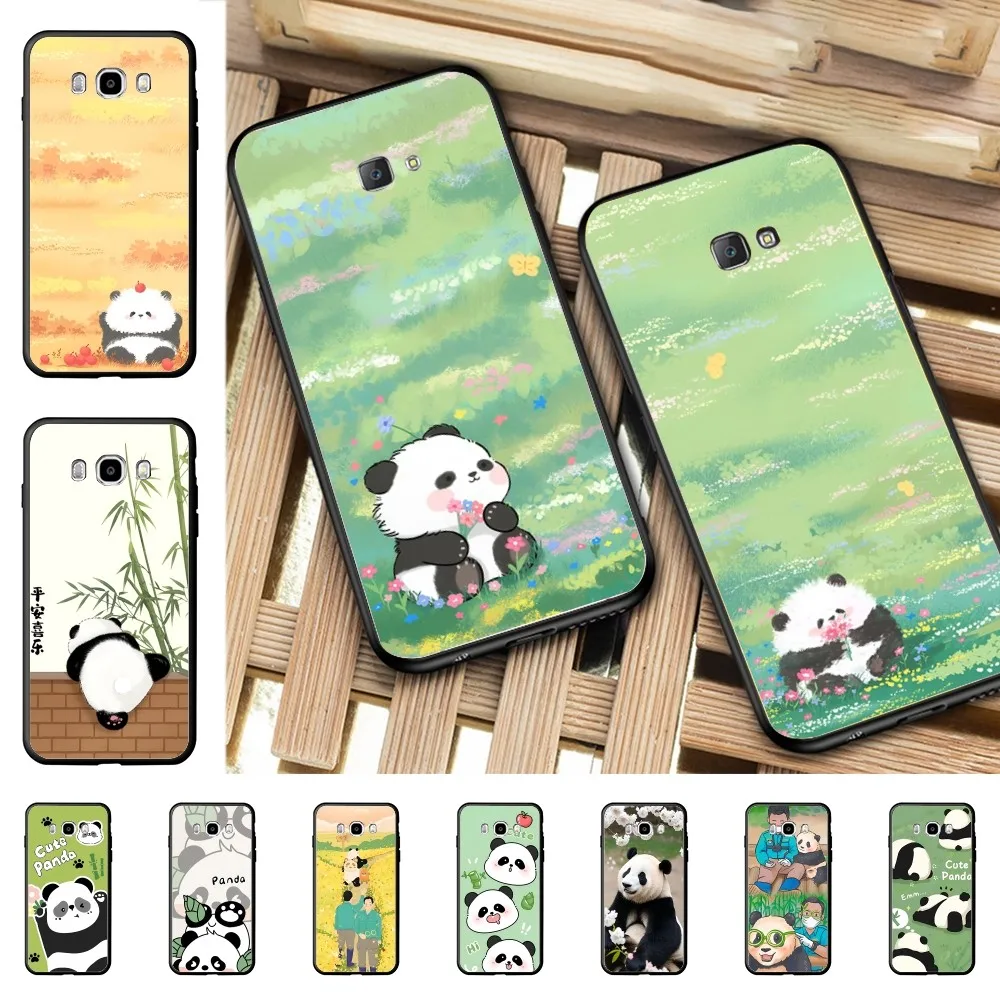 Fubao panda Phone Case For Samsung J 7 plus 7core J7 neo J6 plus prime J6 J4 J5 Mobile Cover