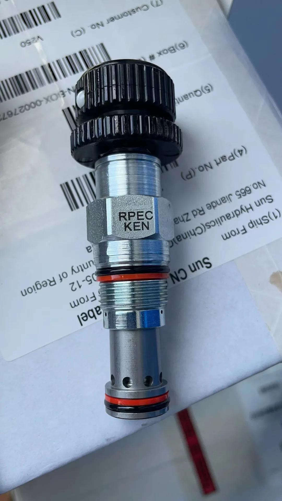 

RPECLEN RPEC-KEN SUN HYDRAULICS Origin Pilot-operated, Balanced Piston Relief Valve SCREW CARTRIDGE