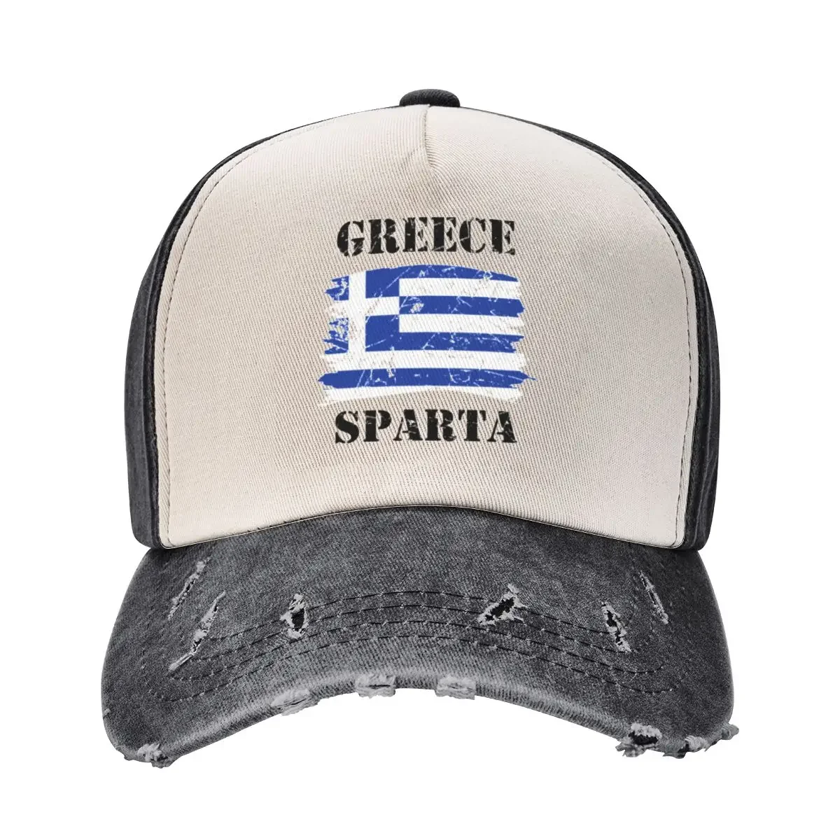 

Greece Sparta Flag Baseball Cap Luxury Brand Custom Cap fishing hat Male Women's