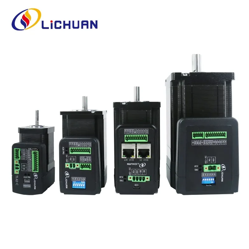 36V 4A 1000PPR 1/2/3N.m Stepper Motor Controller 2Phase Nema23 ClosedLoop Integrated Stepper Motor Driver for New Energy