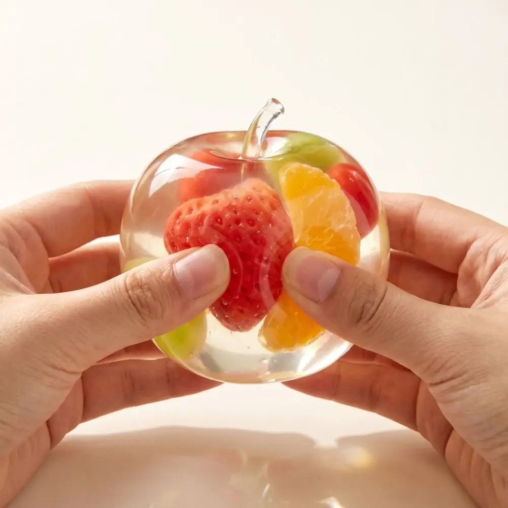 Release Hand Fruits Squeeze Toy Relax Gift Stretch Simulated Fruits Vent Toy Sensory Elastic Slow Rebound Toy Sensory Play