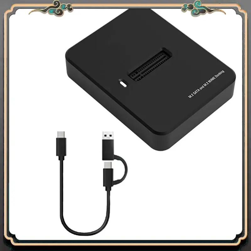 

ASMA-Hard Drive Base NVME/SATA Dual Protocol 10G Online Reading Writing Speed SSD External Type-C Portable Hard Drive Base