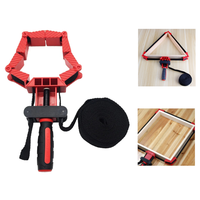 Woodworking Soft Belt Strap Clamp Versatile Durable with Foldable Clamping Blocks Ideal for DIY Projects Round Frame