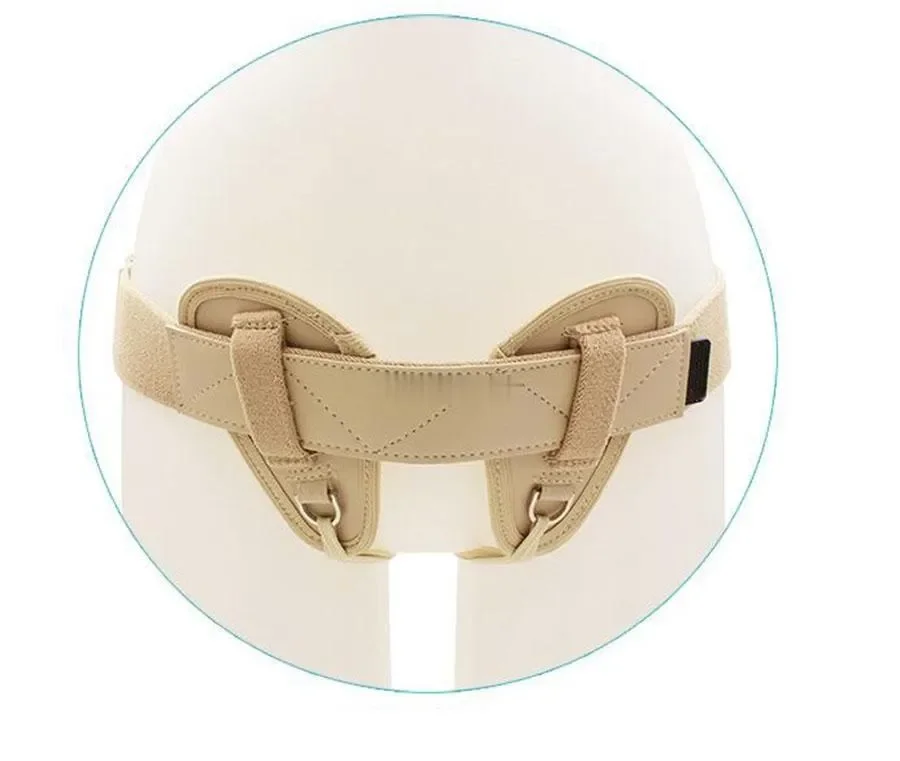 Men& Inguinal Hernia Support Belt Professional Medical for Reducible Inguinal Ruptures Double Truss Support Strap