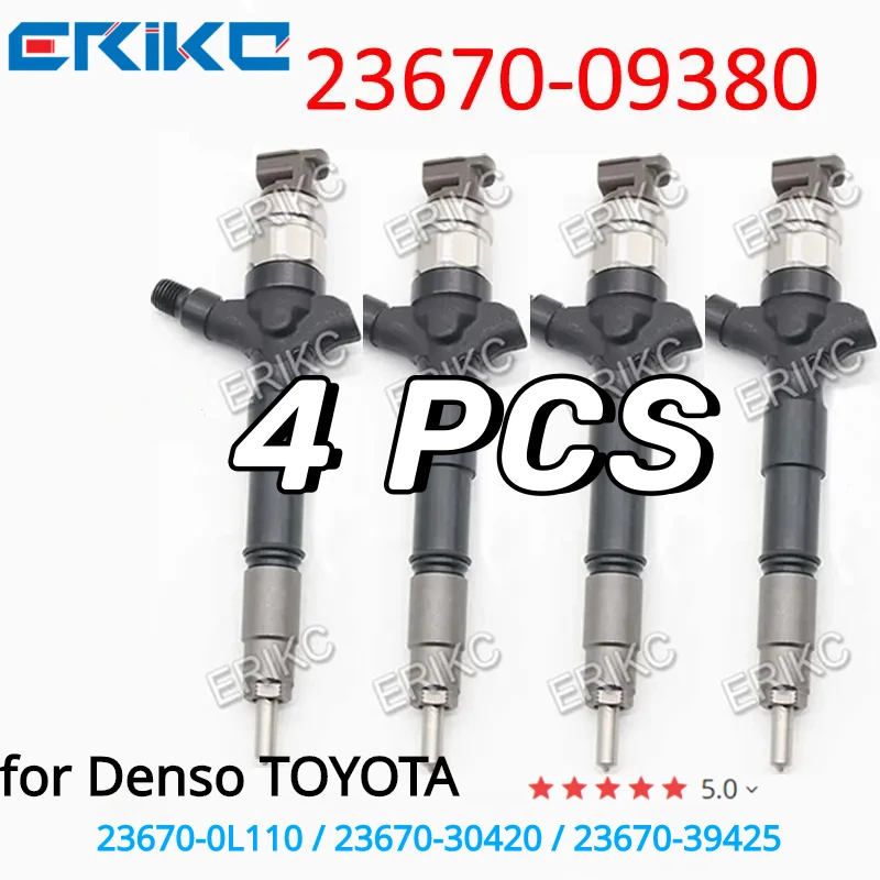 

23670-09380 for Toyota Hiace Hilux 2.5 d 2KD 2367009380 Common Rail Injector Nozzle 23670 09380 Fuel Injection Sprayer for DENSO