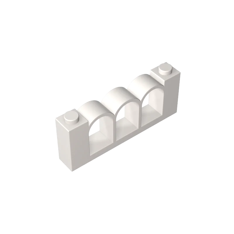 Gobricks MOC 10PCS 30077 Fence Bricks 1 x 6 x 2 Parts Building Block Accessories Assembly Replaceble Pieces Of Children's Toys