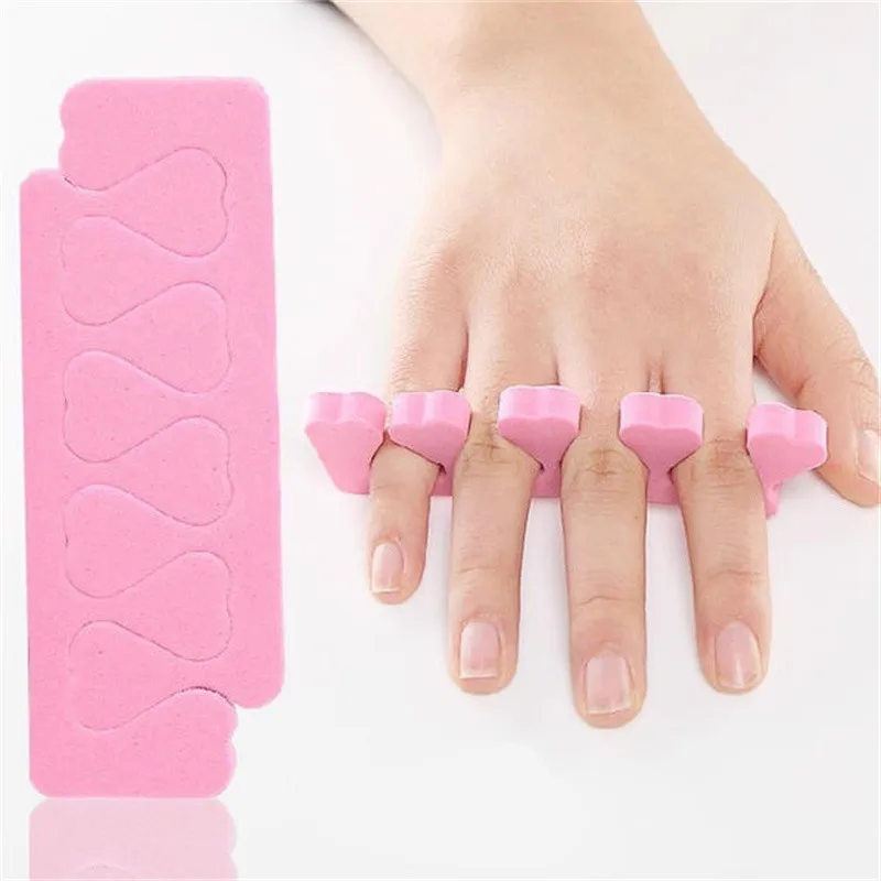 Soft Nail Art Toe Separators Foot Sponge Set - 50/100/200PCS UV Gel Polish Manicure Pedicure Tools for Fingers And Toes Kit