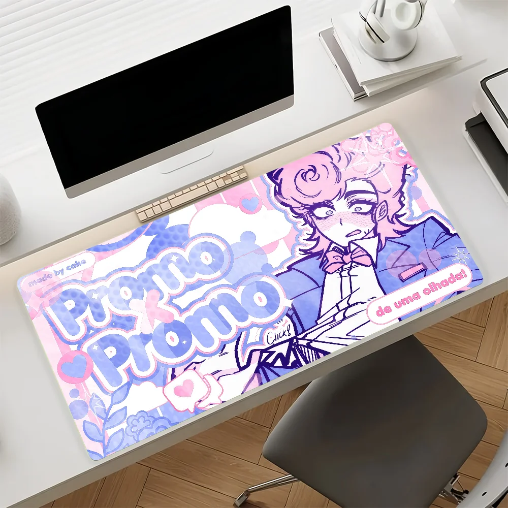Game B-BLOODMONEY Harvey Harvington Mouse Pad Anti Slip Rubber Edge Locked Thickened Laptop Gaming Desk Mat