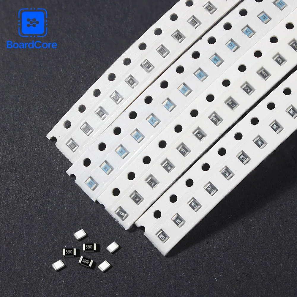 1500PCS SMD Resistor Assorted Kit 0603 0805 1206 60 Values 0R-10M 1% 25pcs/Value Film Resistor Kit for DIY Electronics