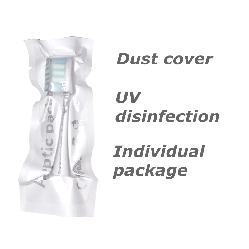 Oclean X PRO Elite/Flow/F1/One/X/All 시리즈 음파 전동 칫솔 DuPont Blue Green Soft Bristle용 교체용 브러시 헤드