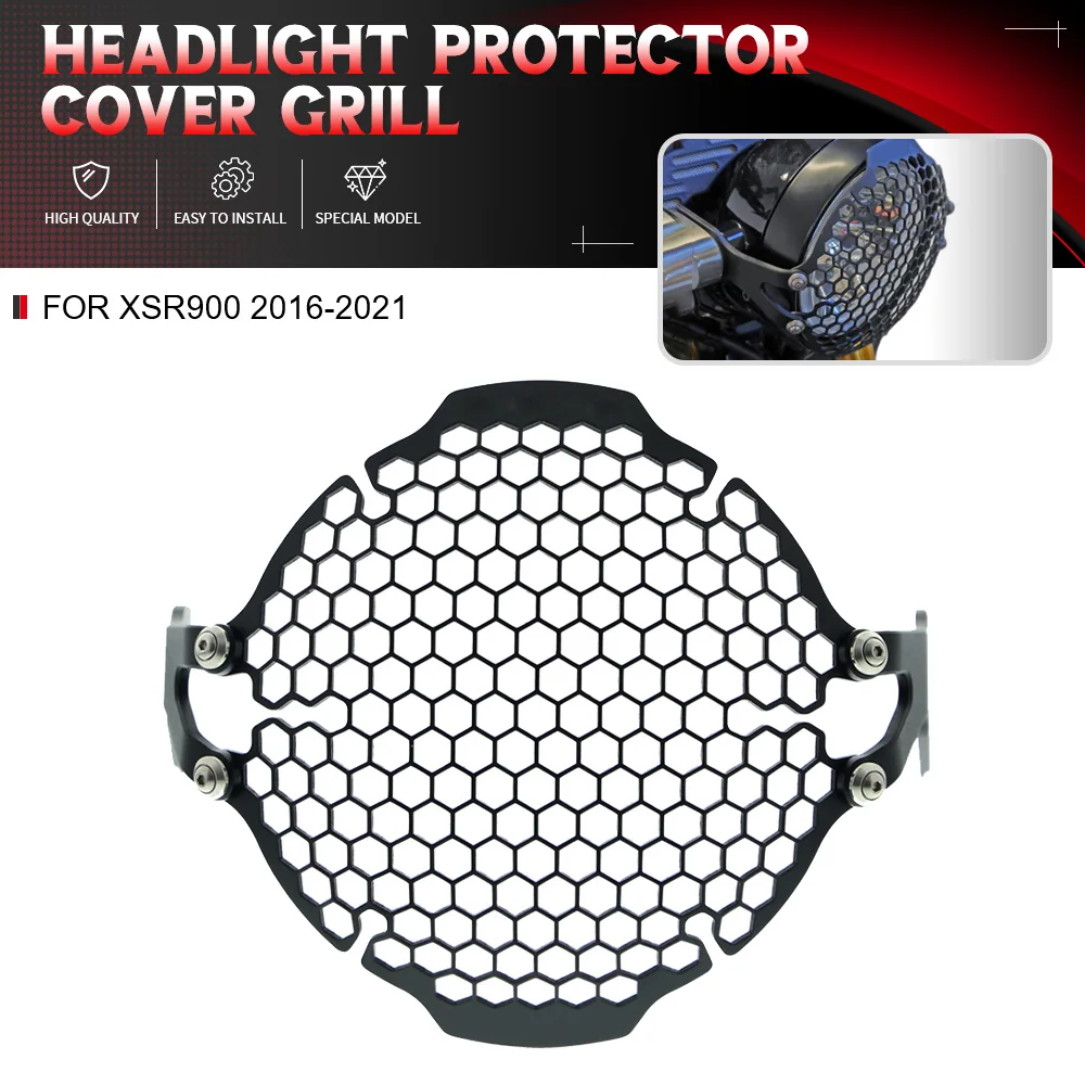 

For Yamaha XSR900 2016-2021 Accessories Motorcycle Headlight Head light Grill Guard Cover Protector XSR 900 XSR-900 2020 2019