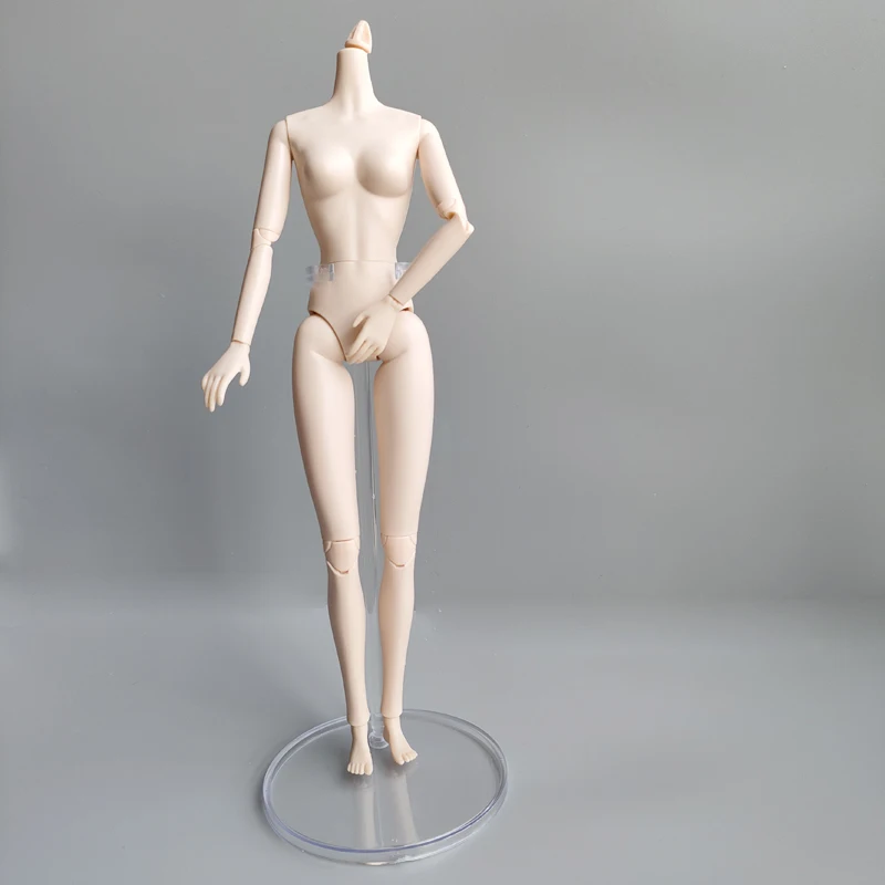 1piece White Nude Doll Body Moveable Joints Naked Female Body for 30cm doll 1/6 BJD Doll for Girls Cosplay Doll Toys Gifts