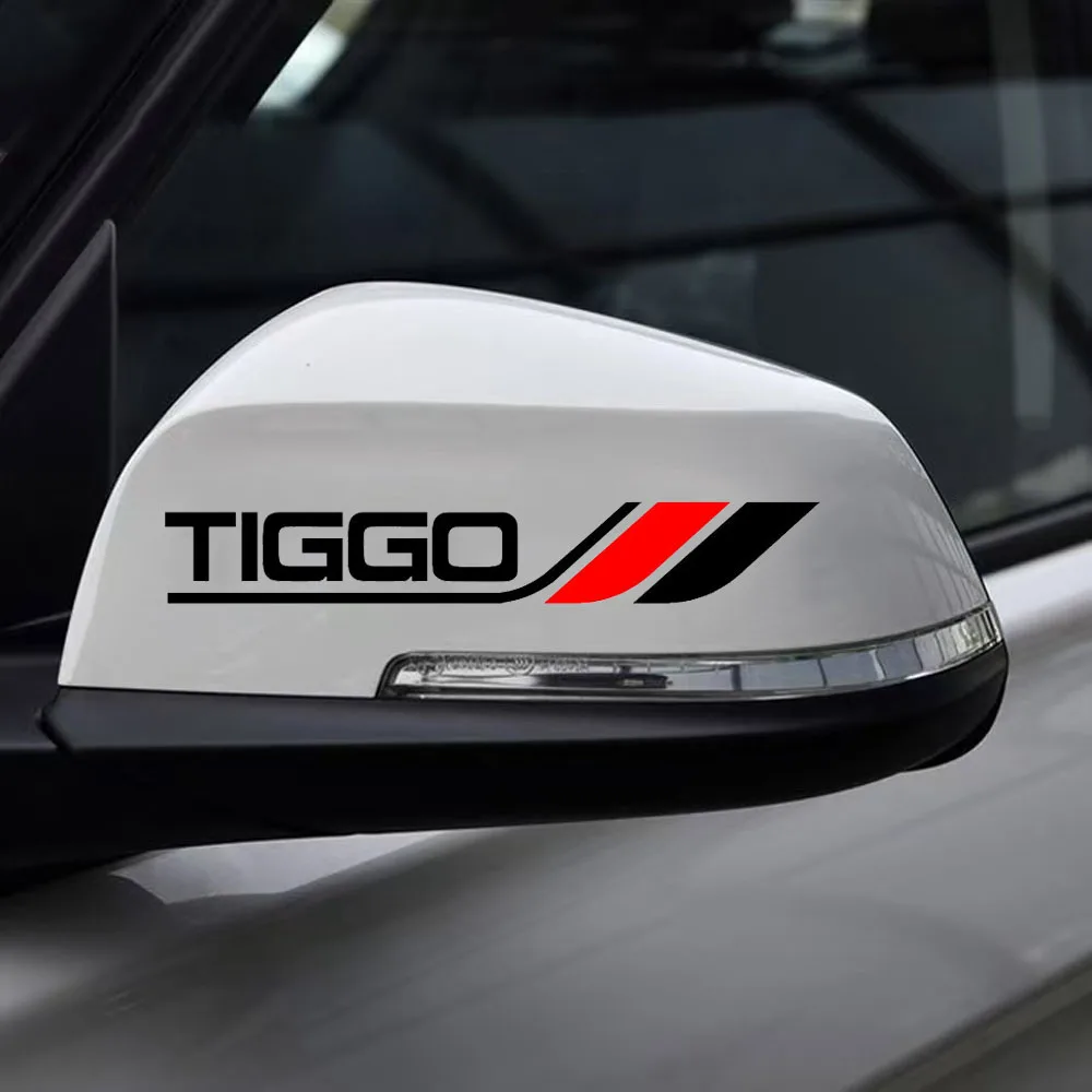 2pcs Car Rearview Mirror Sticker For Chery Jetour T1 T2 TIGGO OMODA EXEED
