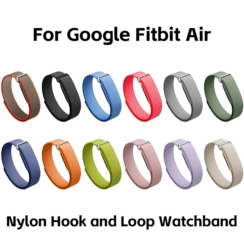 Applicable to Google Fitbit Air nylon outdoor sports watch strap. Officially matching nylon loop strap of Google Fitbit Air.