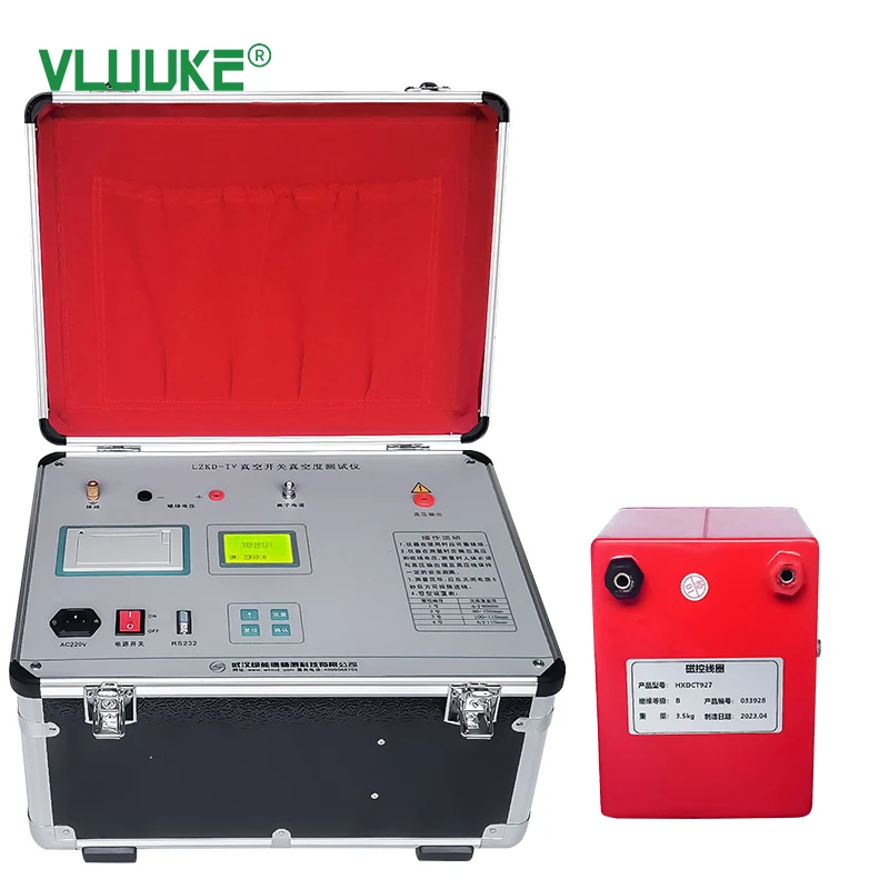 HMZKD-V Portable Vacuum Switch Vacuum Degree Tester Magnetic Control Method for Vacuum Interrupter Leak Detectio