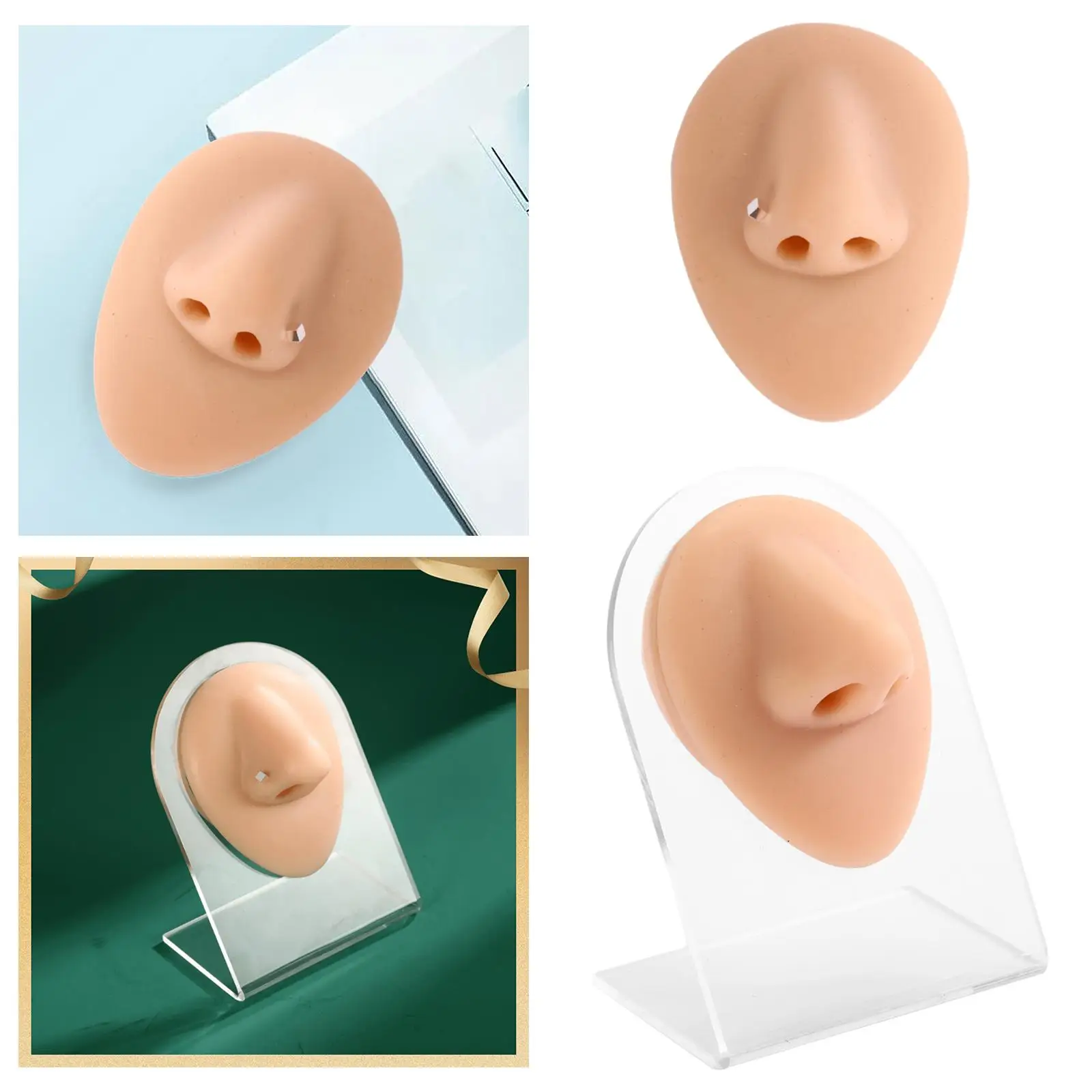 

Silicone Nose Model Simulation for Teaching Instructions Practicing