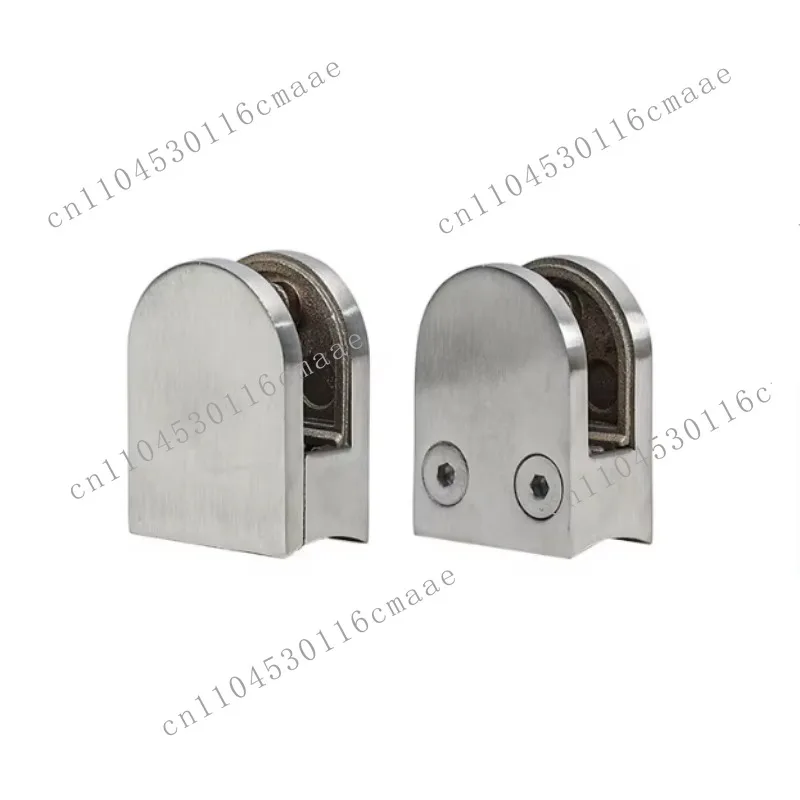 Design Carbon Steel Fish Nozzle Clip, Used for Stair Handrails, Fences, Guardrails, Non-porous Fixing Clips, High-end Fashion
