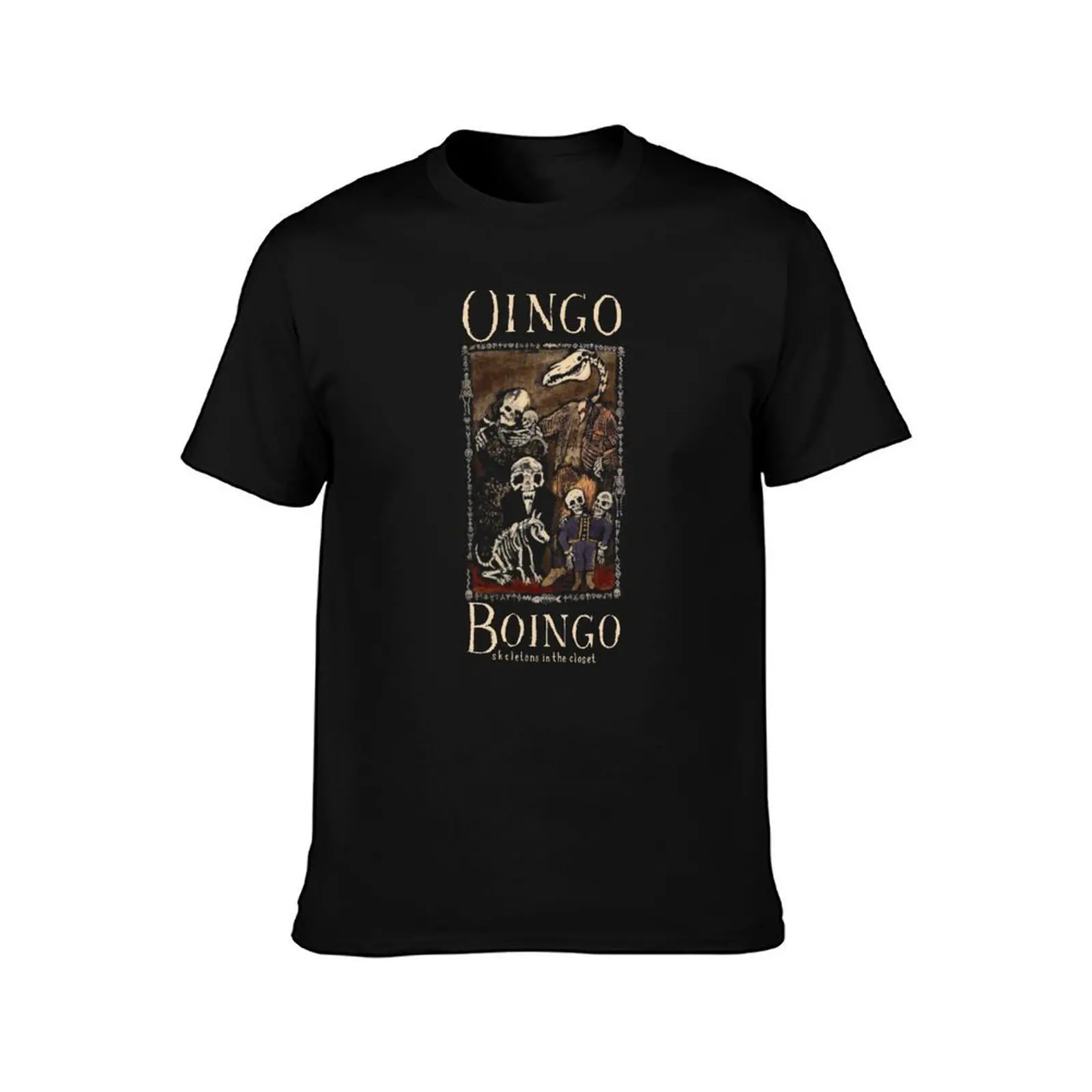 Oingo Boingo The Mystic Knights T-Shirt, Summer Casual Cotton Tee, Oversized Streetwear Tops, Vintage Graphic Print, 100% Cotton