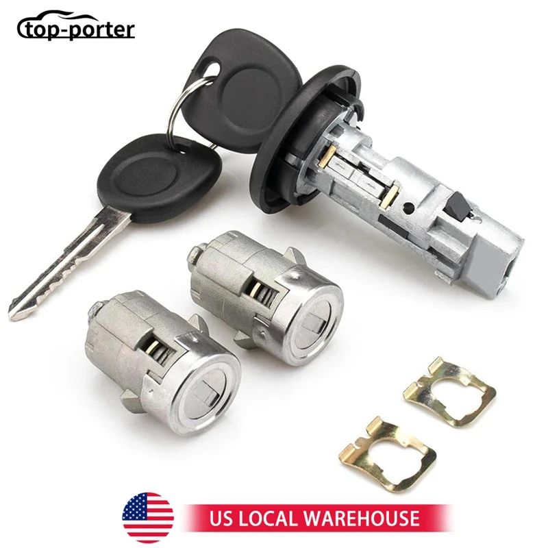 

707835 706592 15298923 15298924 1 комплект для Chevrolet 2003-2007 годов, комплект цилиндров переключателя ключа зажигания, 2 ключа и дверные замки