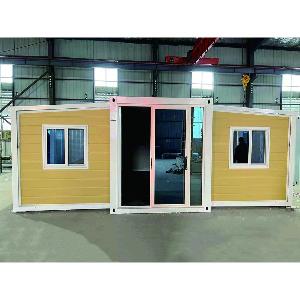Maßgeschneidertes, farblich erweiterbares, modulares Haus, Fertighaus, 20 Fuß, zusammenklappbares, erweiterbares Containerhaus für den Verkaufsbau