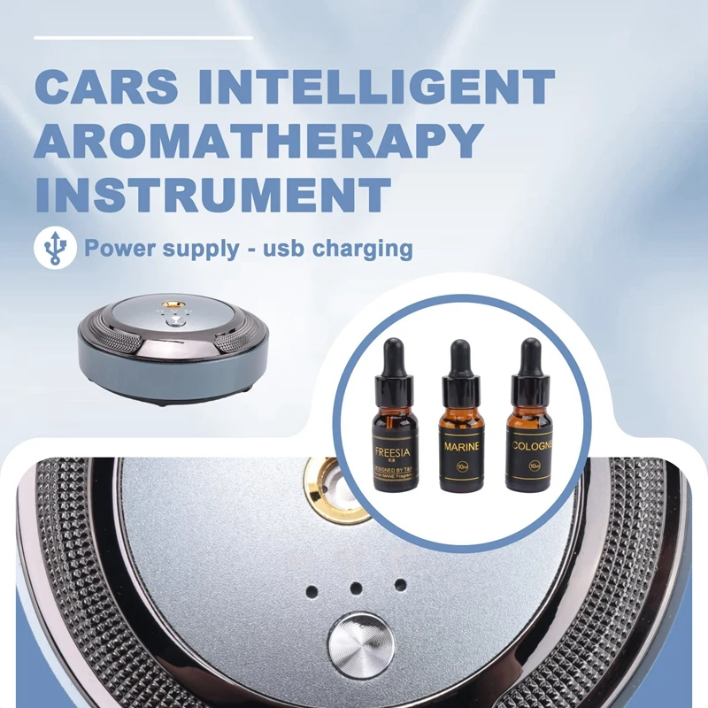 A36F désodorisant de voiture chaud diffuseur d'arôme de voiture intelligente voitures Instrument d'aromathérapie Intelligent purificateur d'air de voiture parfum