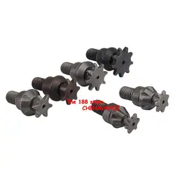 25H 6T 7 Tooth/T8F  7T Clutch Drum Gear Box Front Chain Sprocket For 2 Stroke 47cc 49cc Engine Pocket Bike Mini Moto ATV Quad