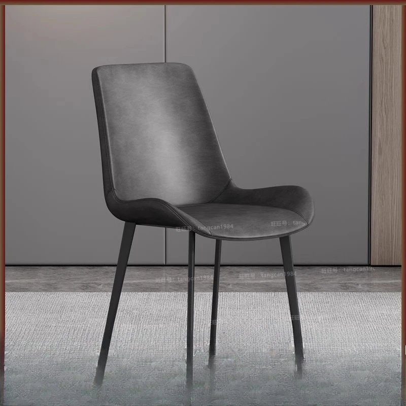 كراسي طعام بتصميم ريفي، كراسي طعام شفافة للمطبخ الفاخرة، أثاث منزلي حديث محمول Eetkamerstoel #1